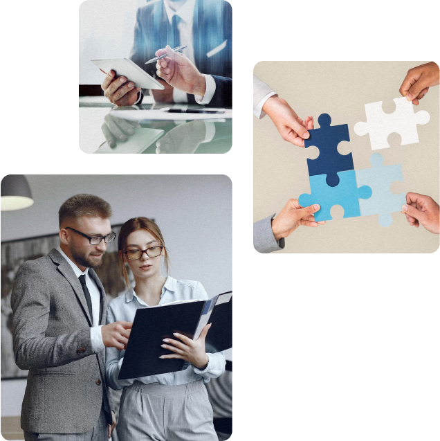 Stock market analysts reviewing NSE and BSE data